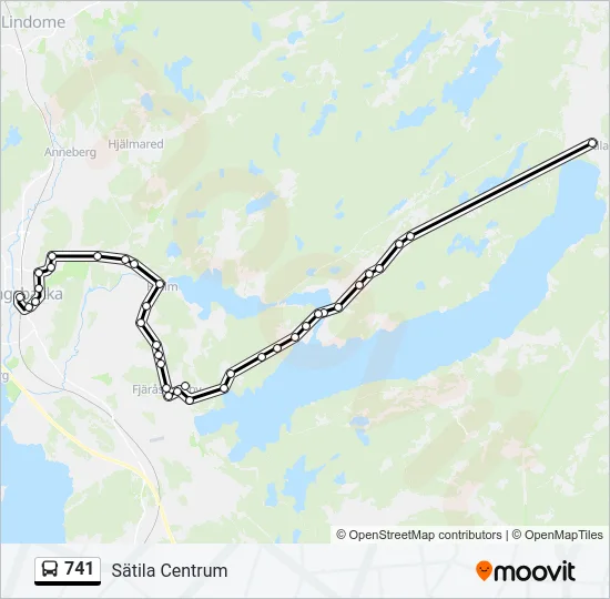741  Line Map