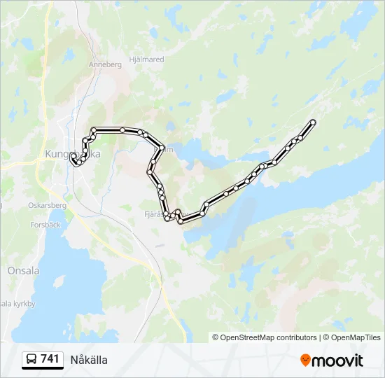 741  Line Map