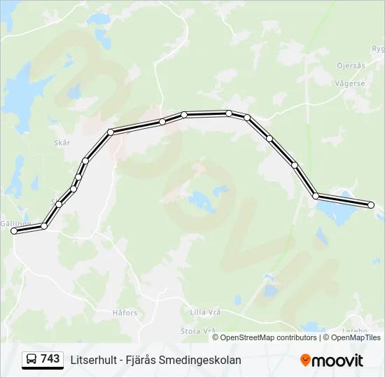 743  Line Map