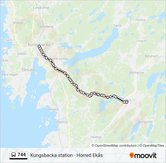 744  Line Map
