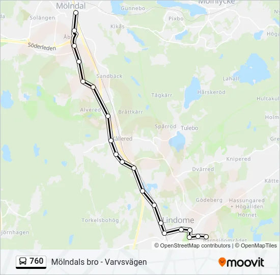 760  Line Map