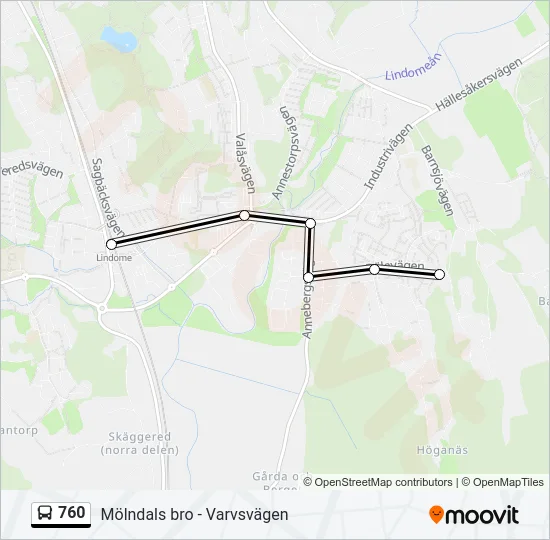 760  Line Map