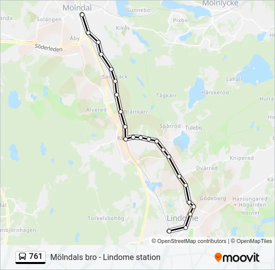761  Line Map