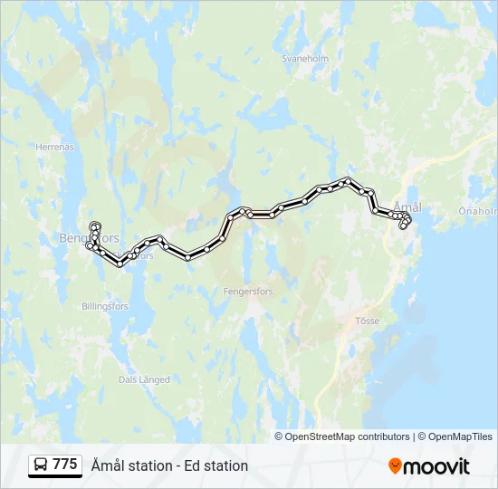 775  Line Map