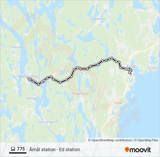 775  Line Map