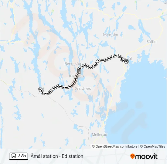775  Line Map