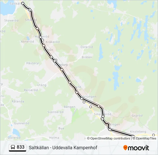 833  Line Map