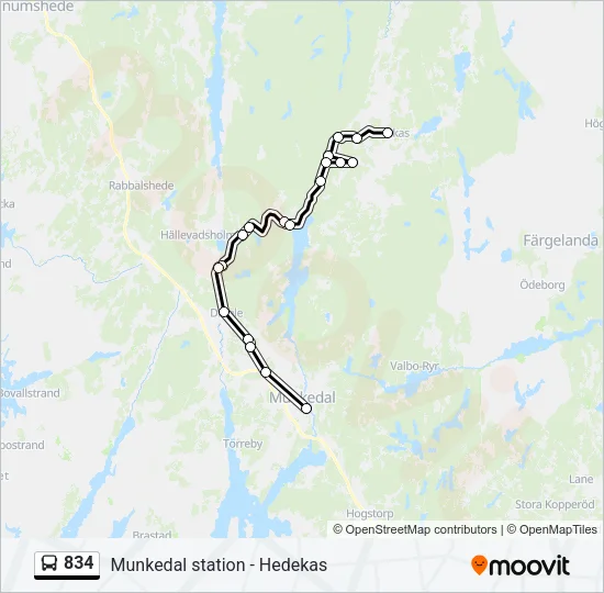 834  Line Map