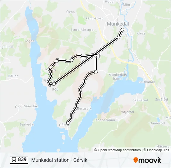 839  Line Map