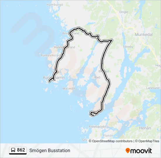 862  Line Map