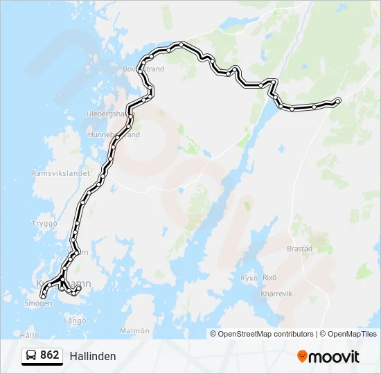862  Line Map