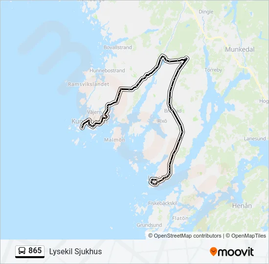 865  Line Map