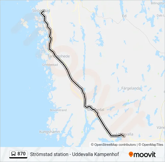 870  Line Map