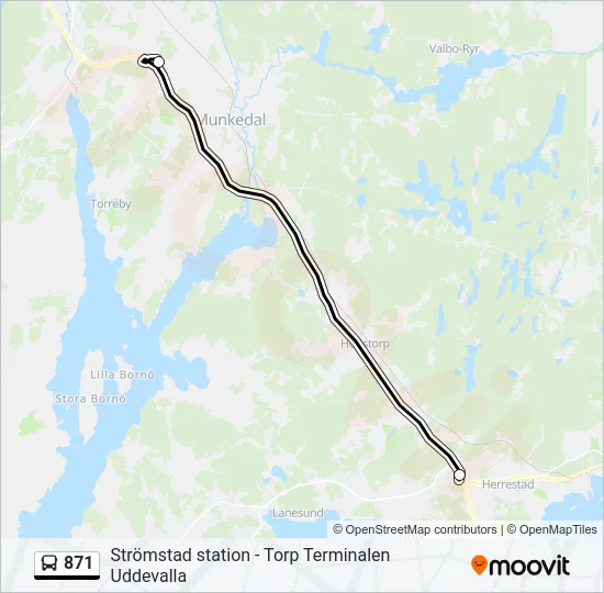 871  Line Map