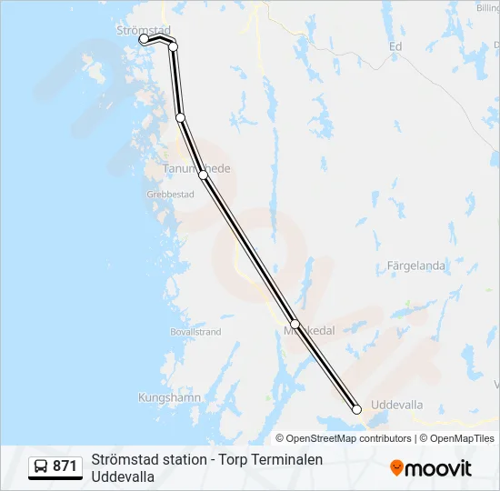 871  Line Map