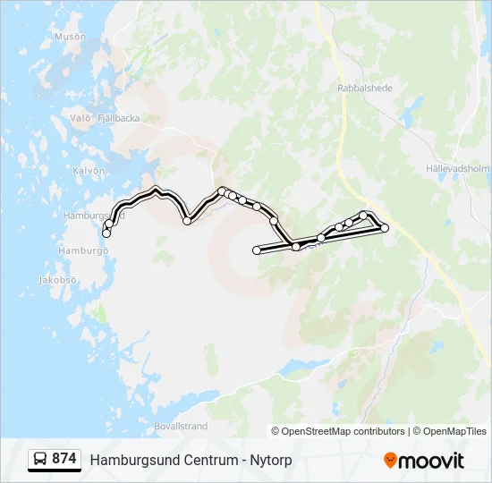 874  Line Map