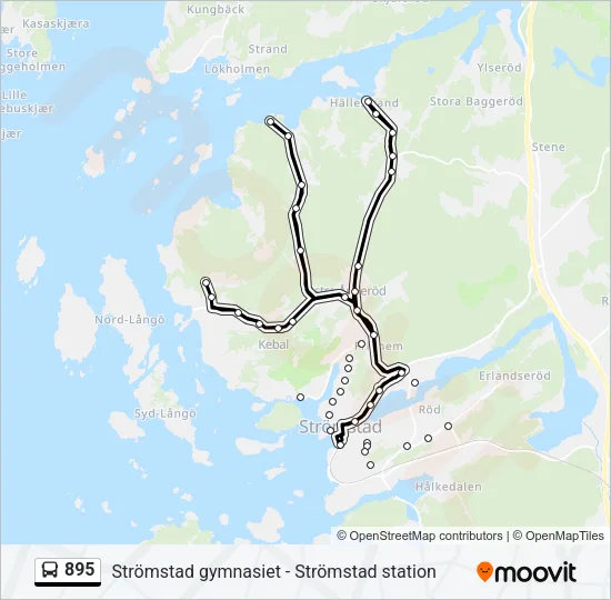 895  Line Map