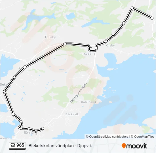 965  Line Map