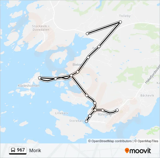 967  Line Map