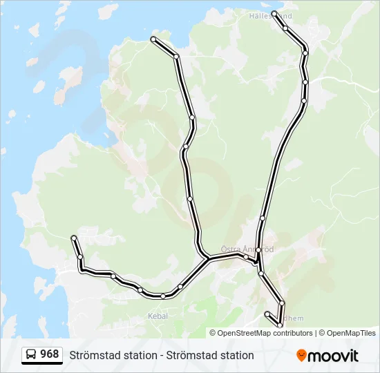 968  Line Map