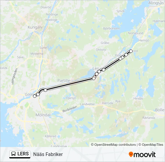 LERS  Line Map