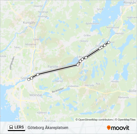 LERS  Line Map