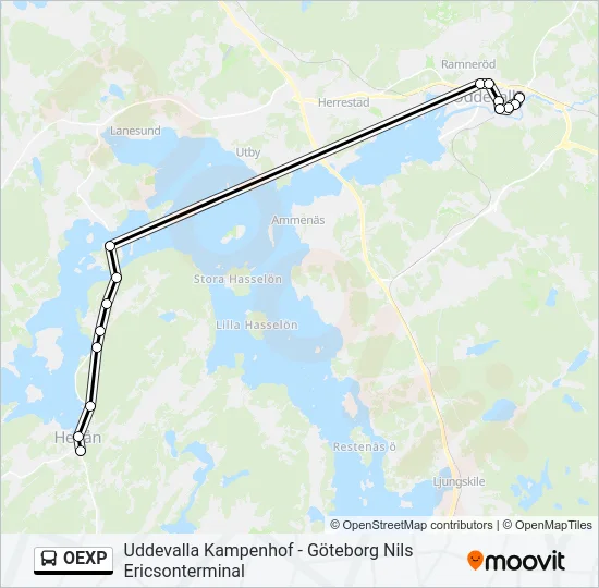 OEXP  Line Map