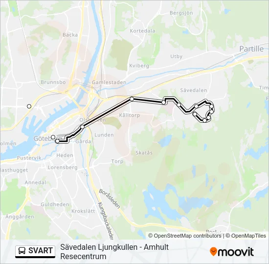 SVART  Line Map