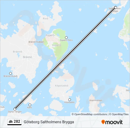 282 Ferry Line Map