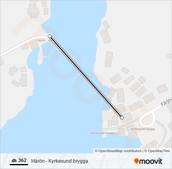 362 ferry Line Map