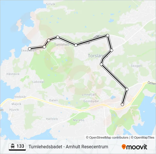 133  Line Map