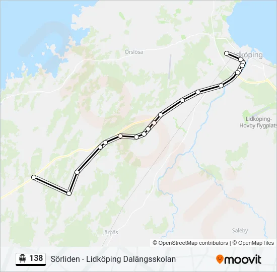 138  Line Map