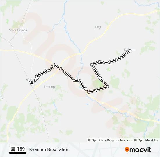 159  Line Map