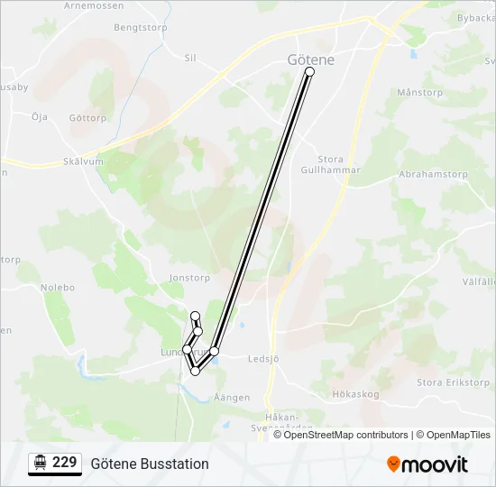 229  Line Map
