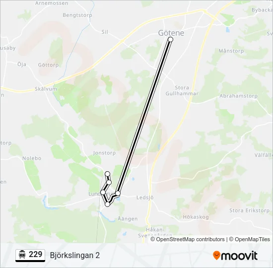 229  Line Map