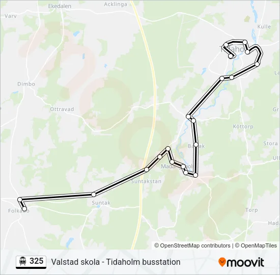 325  Line Map