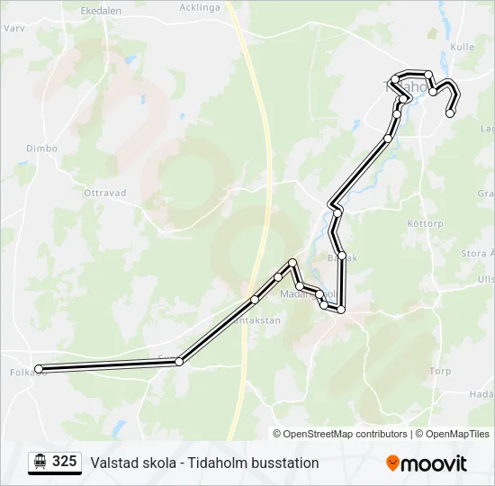 325  Line Map