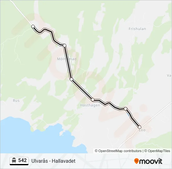 542  Line Map