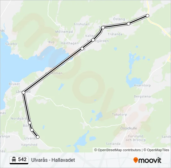 542  Line Map