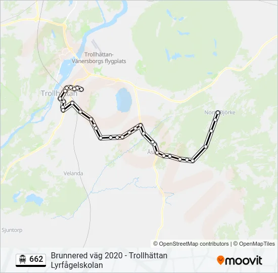 662  Line Map