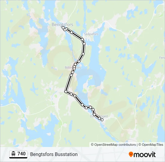 740  Line Map