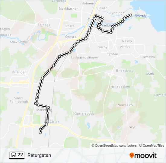 22  Line Map
