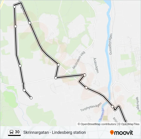 30  Line Map