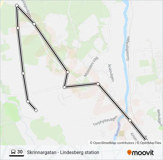 30  Line Map