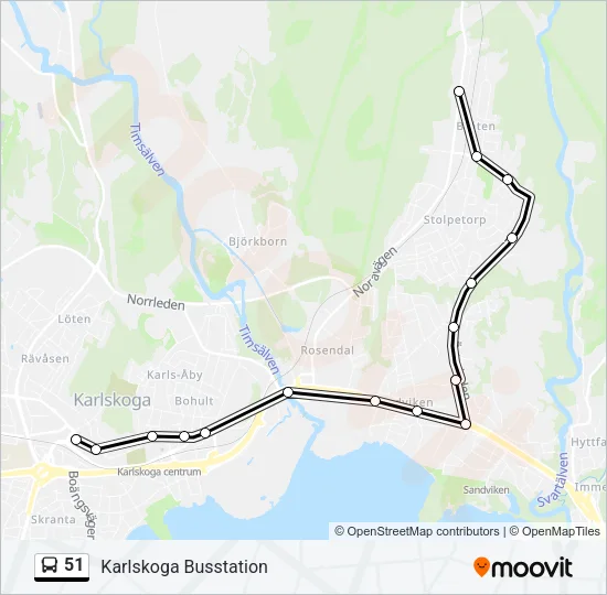 51  Line Map