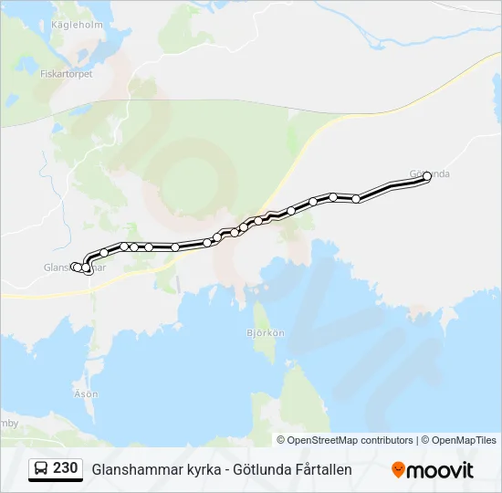 230  Line Map