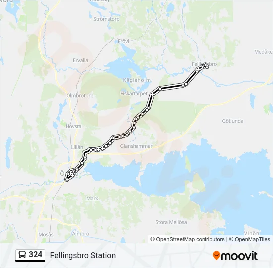 324  Line Map