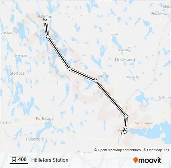 400  Line Map