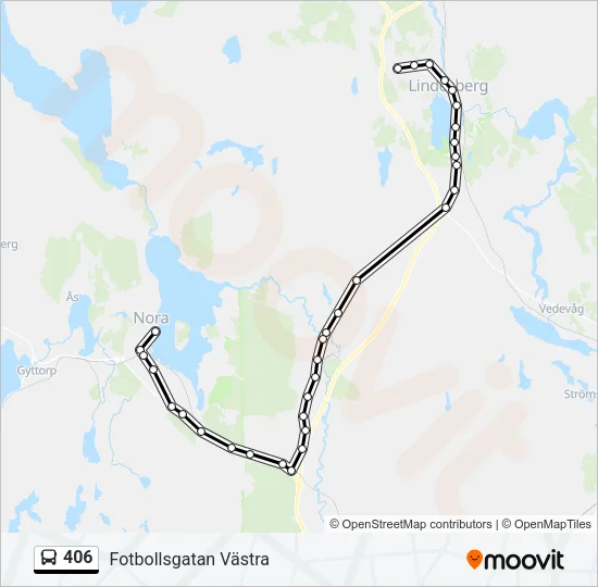 406  Line Map