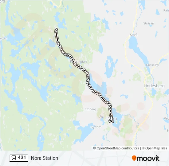 431  Line Map